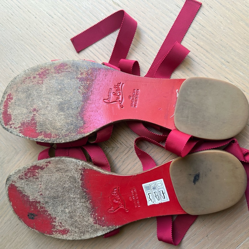 Christian louboutin Flat Women's Sandals - Picture 6 of 7